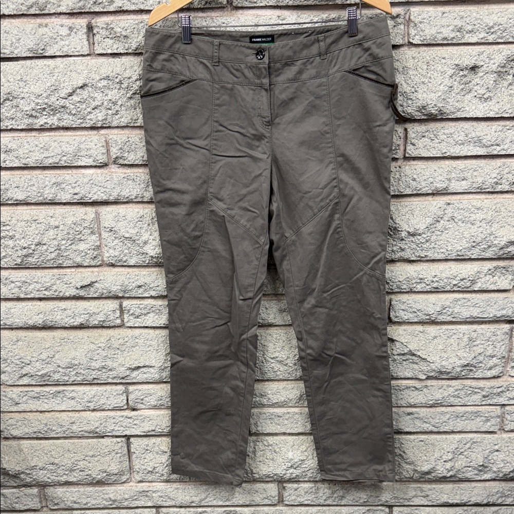 Women's Olive Chinos